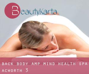 Back Body & Mind Health Spa (Acworth) #3
