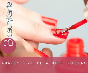 Ongles à Alice Winter Gardens