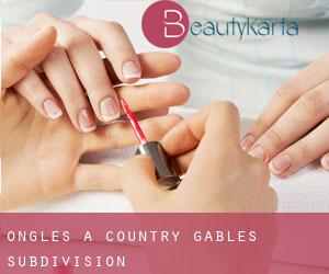 Ongles à Country Gables Subdivision